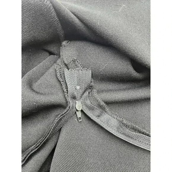 Vtg Roberta Women's 5/6 Black Halter Neck Fitted Formal Mini Dress - Picture 7 of 12